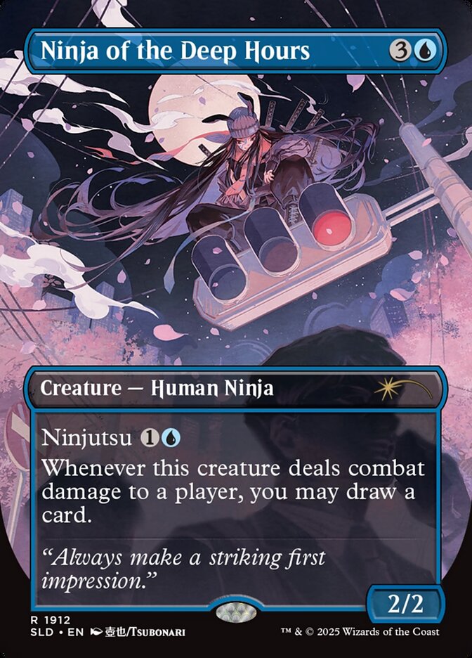 Magic the Gathering Card - Ninja of the Deep Hours - MTG Circle