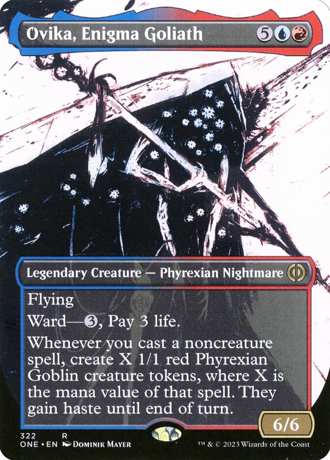 Magic the Gathering Card - Ovika, Enigma Goliath - MTG Circle