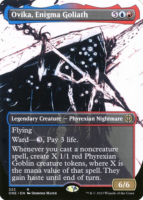 Magic the Gathering Card - Ovika, Enigma Goliath - MTG Circle