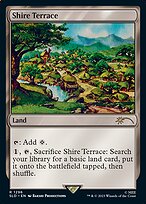 Magic the Gathering Card - Shire Terrace - MTG Circle