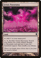 Magic the Gathering Card - Grixis Panorama - MTG Circle
