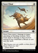 Magic the Gathering Card - Steer Clear - MTG Circle