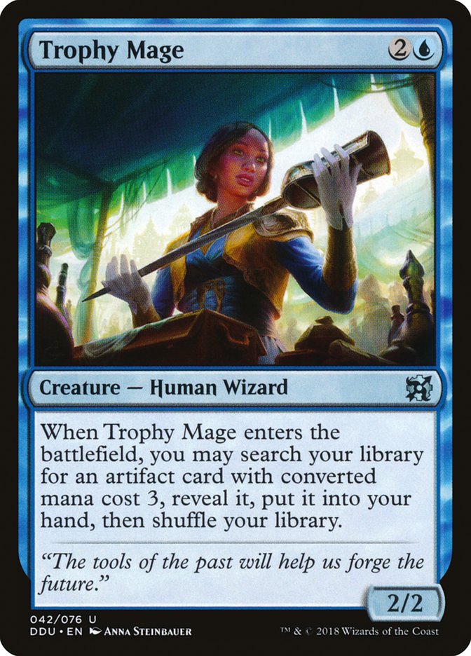 Magic the Gathering Card - Trophy Mage - MTG Circle