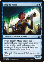 Magic the Gathering Card - Trophy Mage - MTG Circle