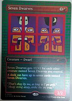 Magic the Gathering Card - Seven Dwarves - MTG Circle