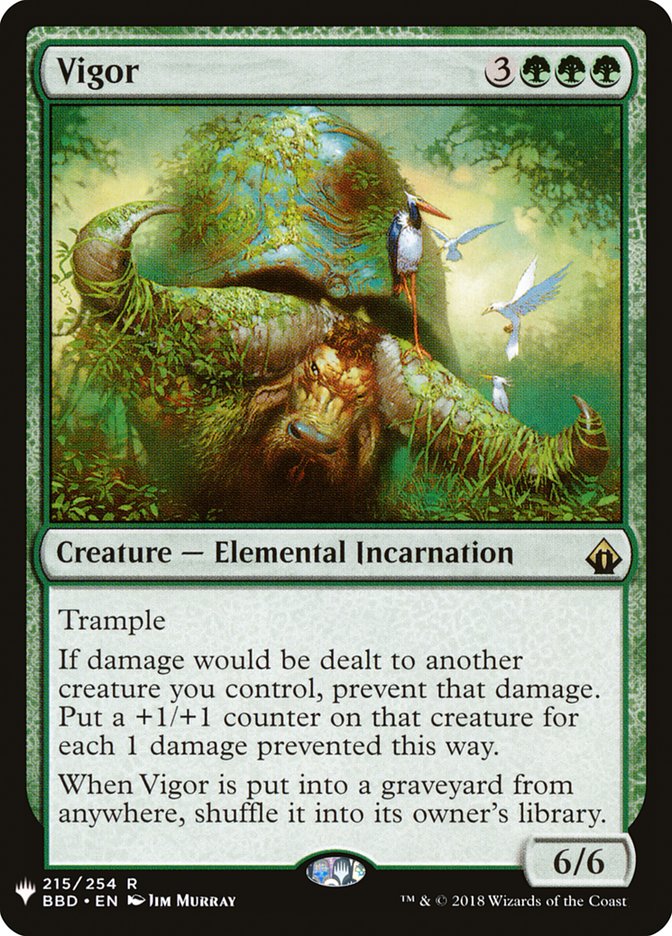 Magic the Gathering Card - Vigor - MTG Circle