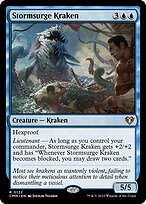 Magic the Gathering Card - Stormsurge Kraken - MTG Circle