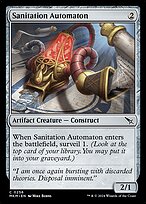 Magic the Gathering Card - Sanitation Automaton - MTG Circle