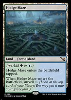 Magic the Gathering Card - Hedge Maze - MTG Circle