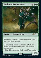 Magic the Gathering Card - Verduran Enchantress - MTG Circle