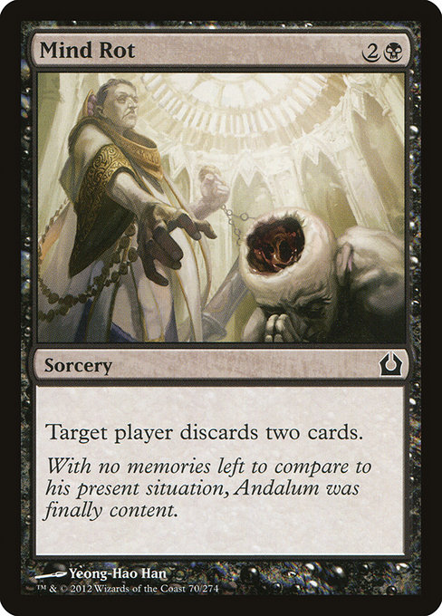 Magic the Gathering Card - Mind Rot - MTG Circle