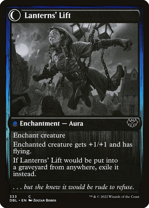 Magic the Gathering Card - Lanterns' Lift - MTG Circle