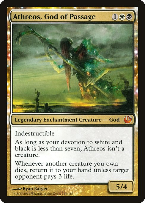 Magic the Gathering Card - Athreos, God of Passage - MTG Circle