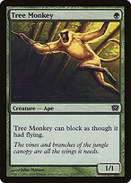 Magic the Gathering Card - Tree Monkey - MTG Circle