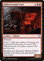 Magic the Gathering Card - Gilded Assault Cart - MTG Circle