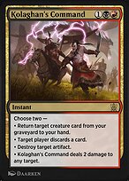 Magic the Gathering Card - Kolaghan's Command - MTG Circle