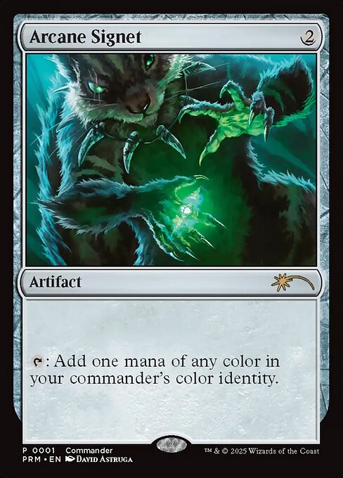 Magic the Gathering Card - Arcane Signet - MTG Circle