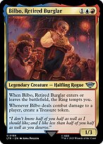 Magic the Gathering Card - Bilbo, Retired Burglar - MTG Circle