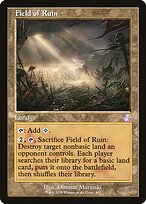 Magic the Gathering Card - Field of Ruin - MTG Circle