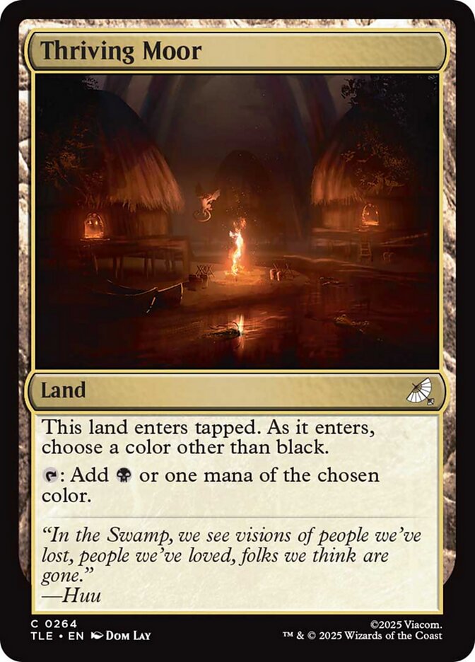 Magic the Gathering Card - Thriving Moor - MTG Circle
