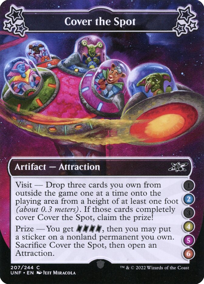 Magic the Gathering Card - Cover the Spot - MTG Circle