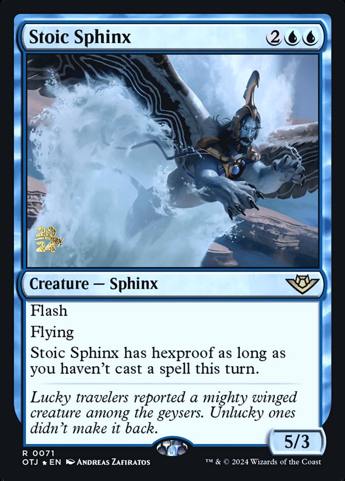 Magic the Gathering Card - Stoic Sphinx - MTG Circle