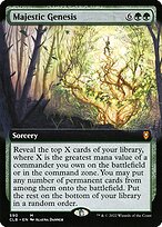 Magic the Gathering Card - Majestic Genesis - MTG Circle