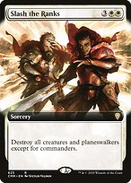 Magic the Gathering Card - Slash the Ranks - MTG Circle