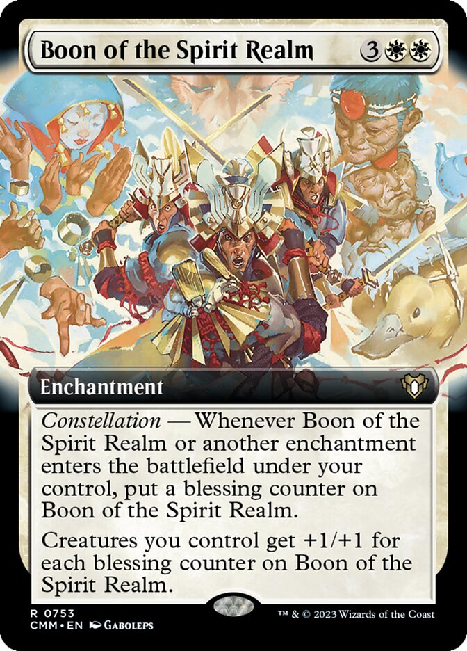 Magic the Gathering Card - Boon of the Spirit Realm - MTG Circle