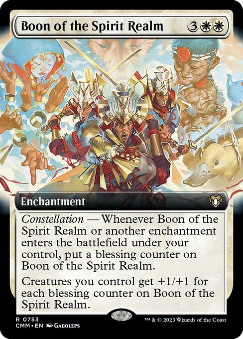 Magic the Gathering Card - Boon of the Spirit Realm - MTG Circle