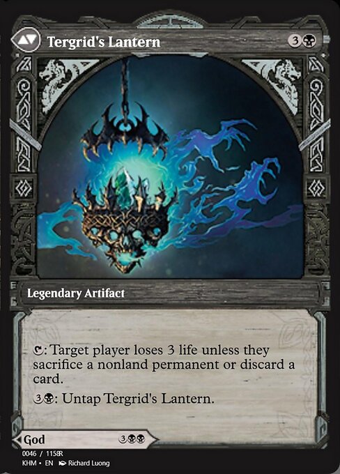 Magic the Gathering Card - Tergrid's Lantern - MTG Circle