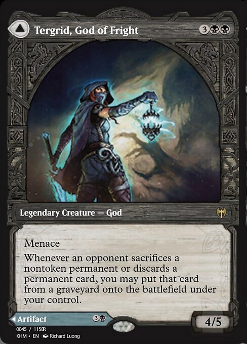 Magic the Gathering Card - Tergrid, God of Fright - MTG Circle