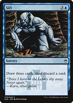 Magic the Gathering Card - Sift - MTG Circle