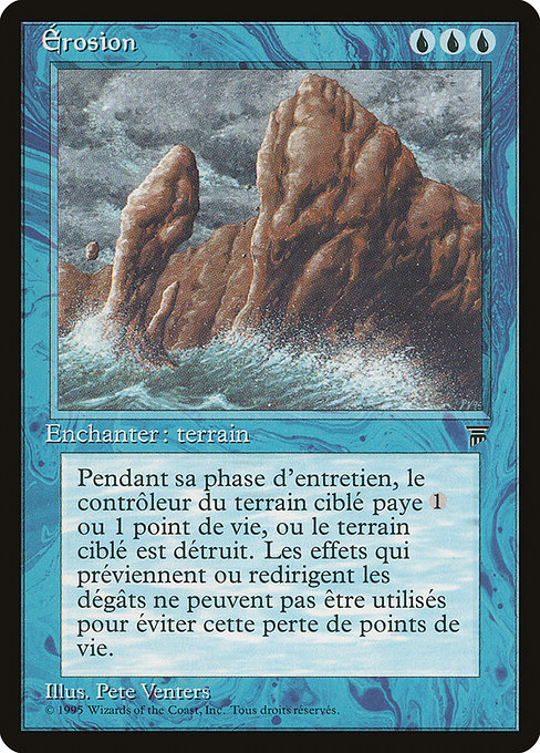 Magic the Gathering Card - Erosion - MTG Circle