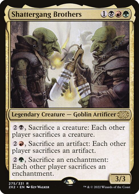 Magic the Gathering Card - Shattergang Brothers - MTG Circle