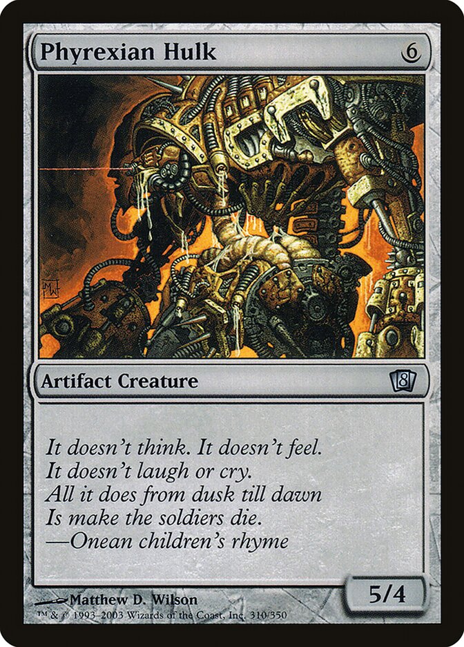 Magic the Gathering Card - Phyrexian Hulk - MTG Circle