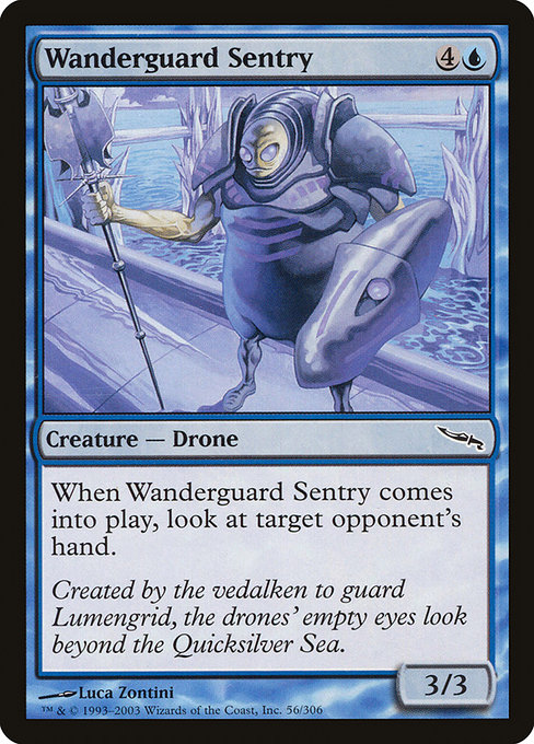 Magic the Gathering Card - Wanderguard Sentry - MTG Circle
