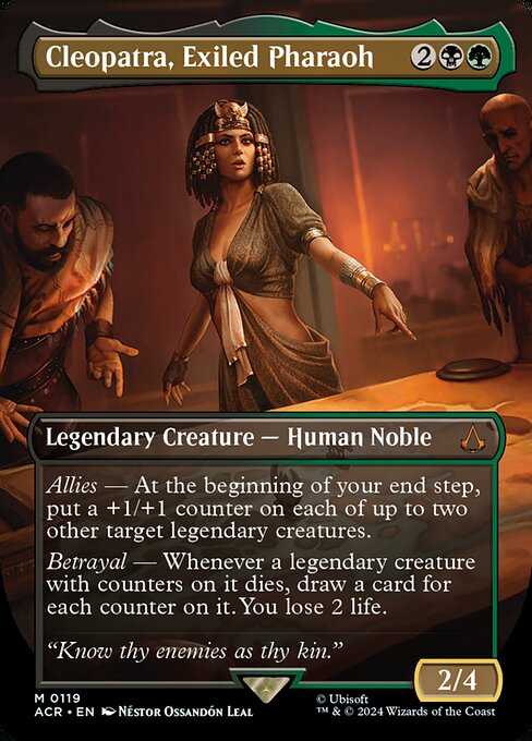 Magic the Gathering Card - Cleopatra, Exiled Pharaoh - MTG Circle
