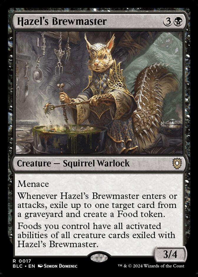 Magic the Gathering Card - Hazel's Brewmaster - MTG Circle