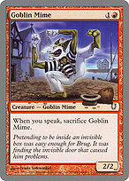 Magic the Gathering Card - Goblin Mime - MTG Circle