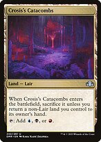 Magic the Gathering Card - Crosis's Catacombs - MTG Circle