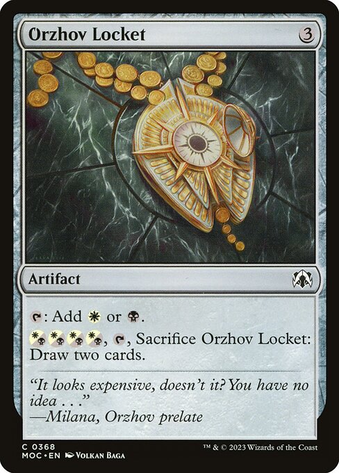 Magic the Gathering Card - Orzhov Locket - MTG Circle