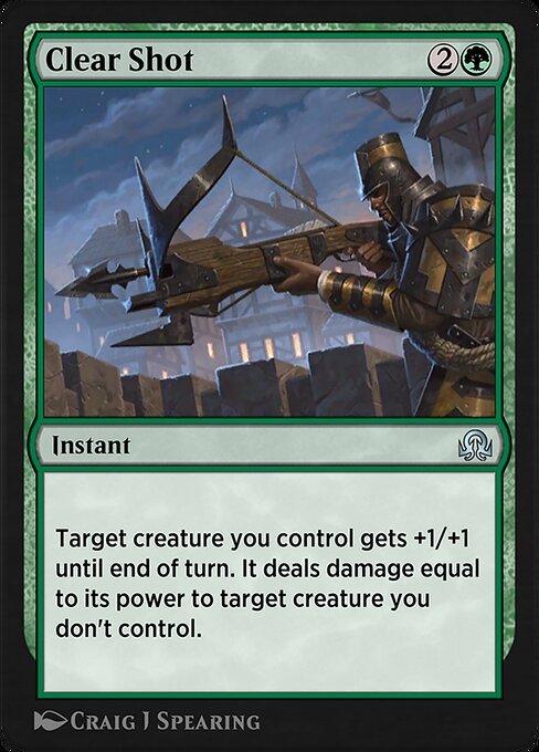 Magic the Gathering Card - Clear Shot - MTG Circle