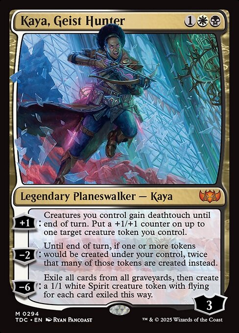 Magic the Gathering Card - Kaya, Geist Hunter - MTG Circle