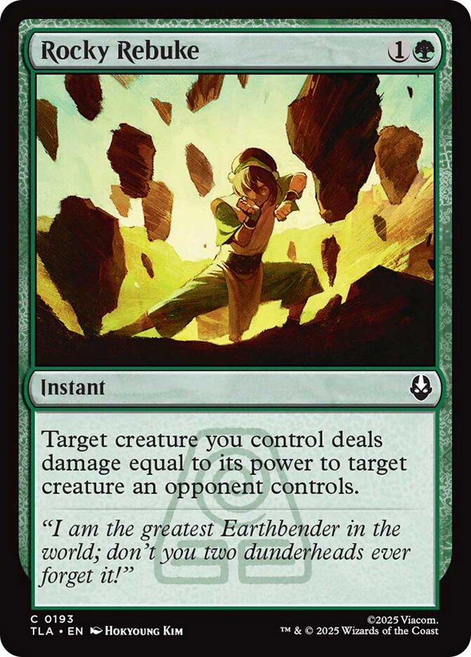 Magic the Gathering Card - Rocky Rebuke - MTG Circle