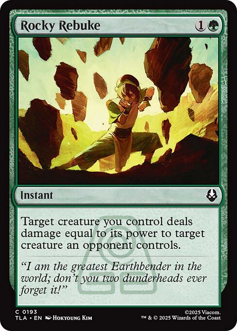 Magic the Gathering Card - Rocky Rebuke - MTG Circle