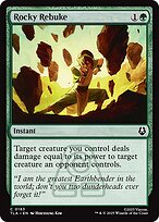 Magic the Gathering Card - Rocky Rebuke - MTG Circle