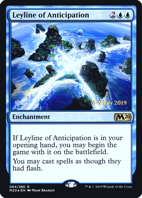 Magic the Gathering Card - Leyline of Anticipation - MTG Circle