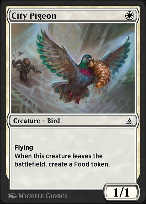 Magic the Gathering Card - City Pigeon - MTG Circle