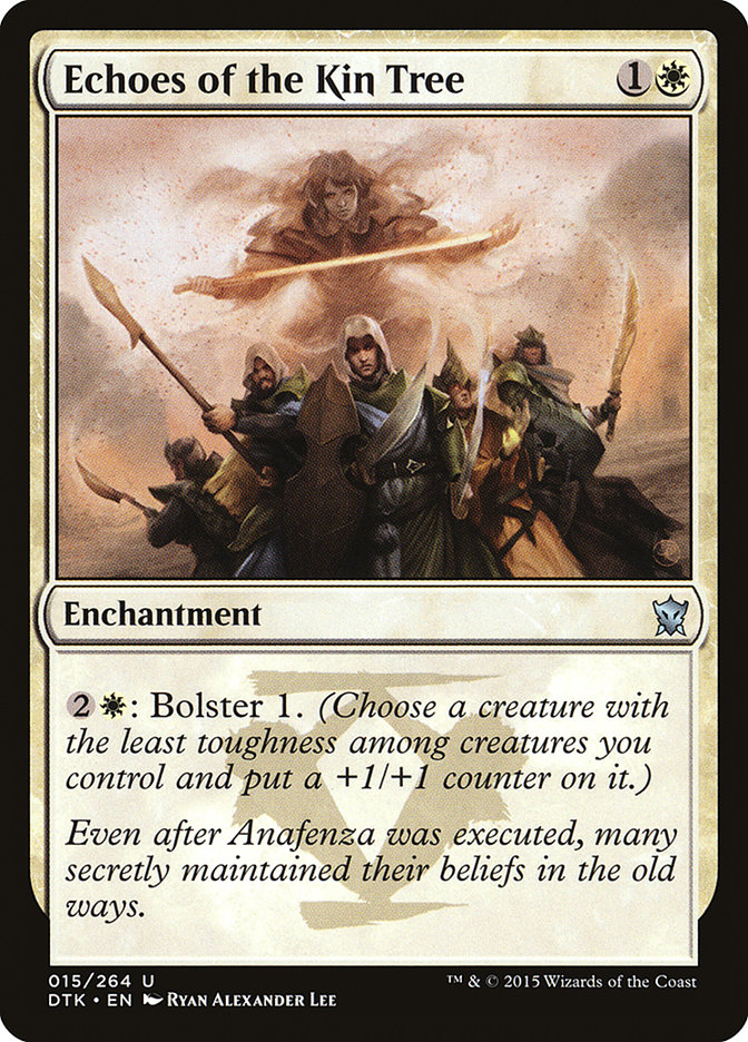 Magic the Gathering Card - Echoes of the Kin Tree - MTG Circle